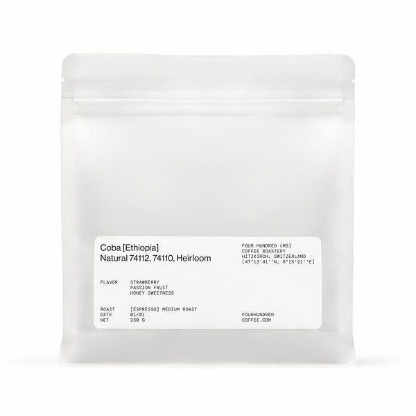 Coba - Ethiopia - Natural - Organic 74112, 74110, Heirloom