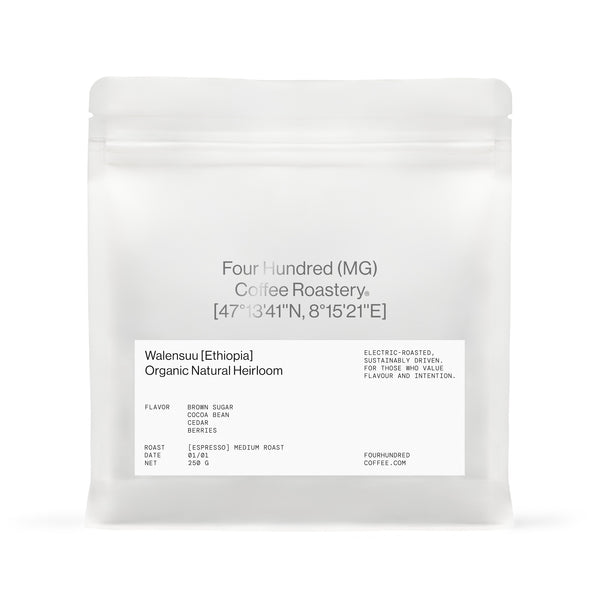 Walensuu Ethiopia - Organic Natural Heirloom